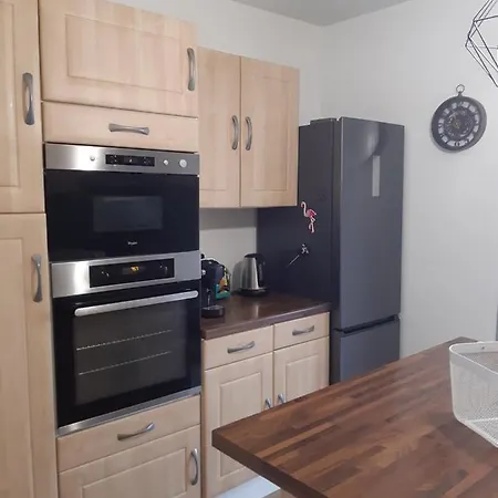Apartmán 3p Avec Garage Proche Aeroport, Tramway Et Avec Toutes Commodites!